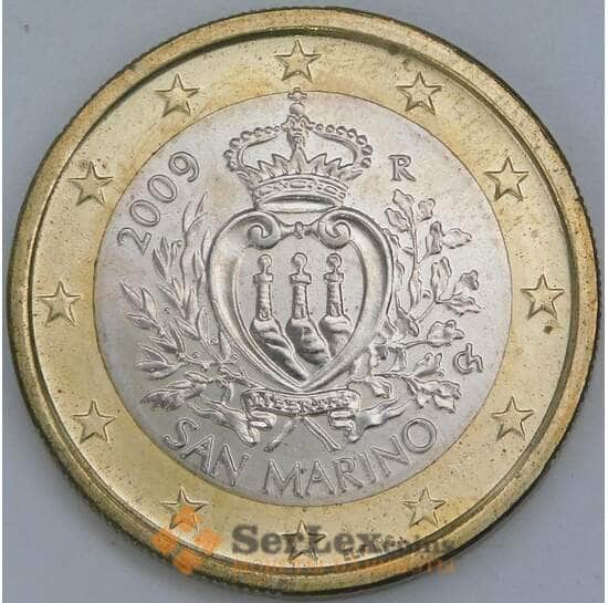 Сан-Марино 1 евро 2009 КМ485 UNC арт. 56801