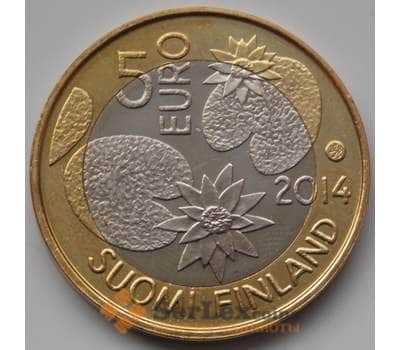 Монета Финляндия 5 евро 2014 Природа севера Тайга UNC арт. 8362