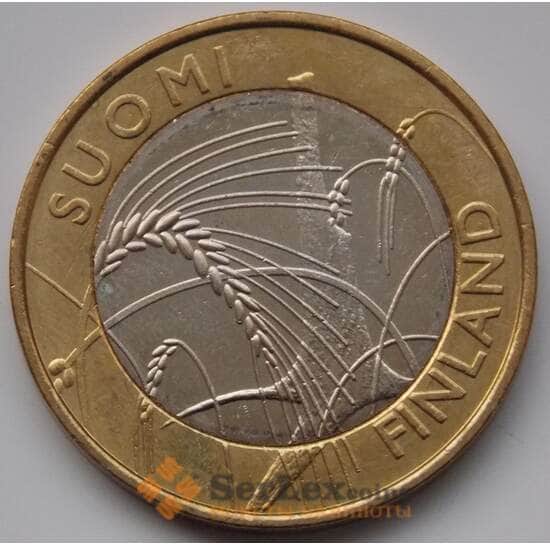 Финляндия 5 евро 2011 Провинция Саво UNC арт. 8372