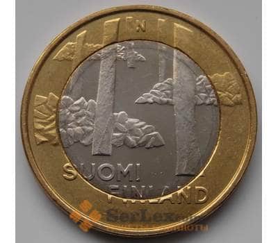 Монета Финляндия 5 евро 2013 Сатакунта Некрополь UNC арт. 8364