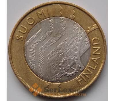 Монета Финляндия 5 евро 2011 Провинция Уусимаа UNC арт. 8369