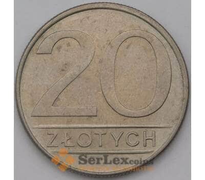Монета Польша 20 злотых 1986 Y153.1 арт. 36934