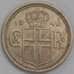 Исландия монета 25 эйре 1940 КМ2 XF арт. 42017