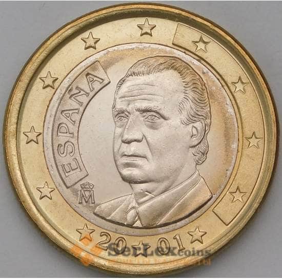 Испания 1 евро 2001 BU арт. 28521