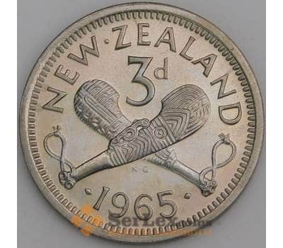 Новая Зеландия 3 пенса 1965 КМ25.2 Proof арт. 46597