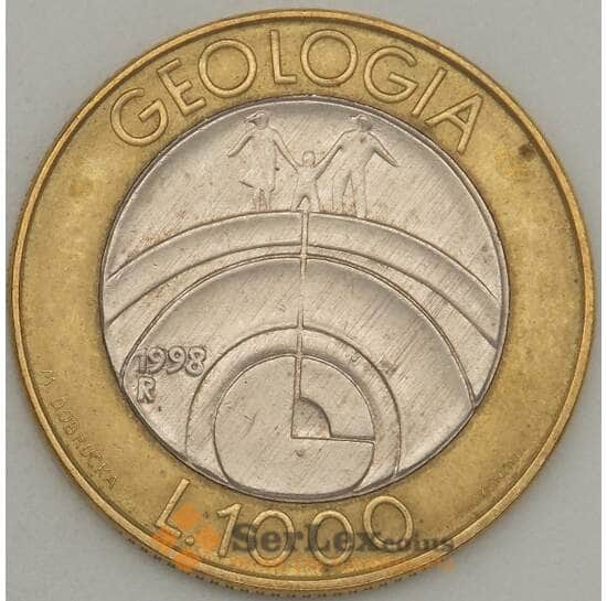 Сан-Марино 1000 лир 1998 XF (n17.19) арт. 21352