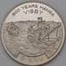 Монета Швеция 5 экю 1994 BU 800 лет Порту Висбю Корабль арт. 27093