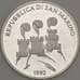 Монета Сан-Марино 500 лир 1992 КМ276 Proof Олимпиада (n17.19) арт. 21408