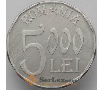 Монета Румыния 5000 лей 2001 КМ158 UNC (J05.19) арт. 17374
