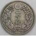 Япония 20 сен 1897 Y24 VF арт. 49730