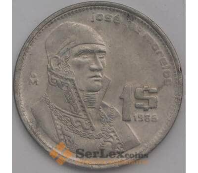 Монета Мексика 1 песо 1985 КМ469 XF арт. 39079