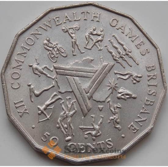 Австралия монета 50 центов 1982 КМ74 AU  арт. 7998