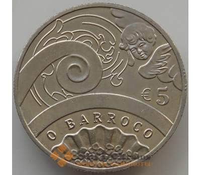 Монета Португалия 5 евро 2018 UC233 UNC Стиль Барокко арт. 14366