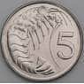 Каймановы острова 5 центов 2008  КМ132 UNC арт. 46924