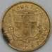 Монета Ямайка 1/2 пенни 1942 КМ31 AU арт. 38520