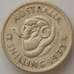 Монета Австралия 1 шиллинг 1953 КМ53 VF Серебро Елизавета II (J05.19) арт. 17281