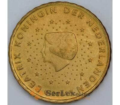 Нидерланды 10 центов 2001 КМ237 aUNC арт. 57442
