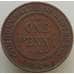 Монета Австралия 1 пенни 1934 КМ23 VF арт. 9230