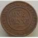 Монета Австралия 1 пенни 1919 КМ23 VF арт. 9232