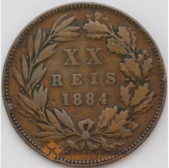 Португалия 20 рейс 1884 КМ527  арт. 29245