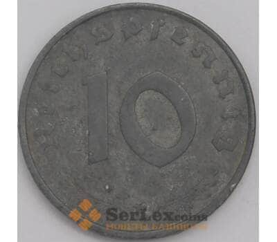 Германия монета 10 пфеннигов 1944 В КМ101 F арт. 43465
