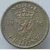 Монета Норвегия 1 крона 1956 КМ397 XF (J05.19) арт. 15498