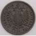 Австрия монета 1 крейцер 1885 КМ2187 ХF- арт. 45985