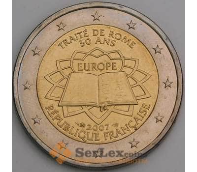 Франция 2 евро 2007 КМ1460 UNC  арт. 46727