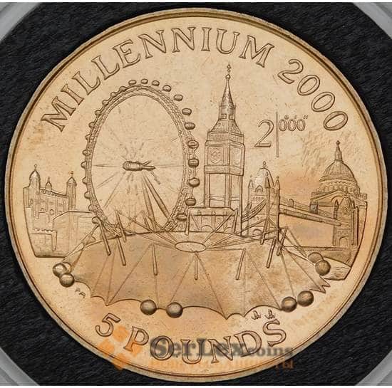 Гибралтар 5 фунтов 1998 КМ771 BU Миллениум арт. 38506