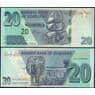 Зимбабве банкнота 20 долларов 2020 Р104 UNC арт. 30943