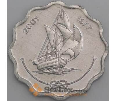 Мальдивы монета 10 лаари 2001 КМ70 aUNC арт. 46007