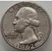 Монета США 25 центов квотер 1962 KM164 VF арт. 12274