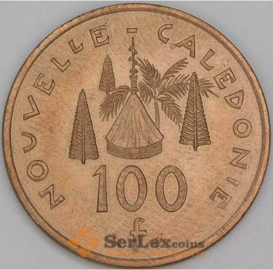 Новая Каледония 100 франков 1987 КМ15 aUNC арт. 54834