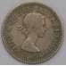 Родезия и Ньясаленд монета 3 пенса 1957 КМ3 XF арт. 41227