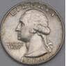 США монета 1/4 доллара 1964 D КМ164 AU арт. 43147