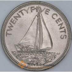 Багамские острова 25 центов 1979 КМ63.1 AU-aUNC арт. 57523