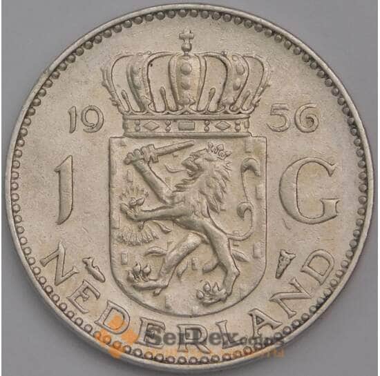 Нидерланды 1 гульден 1956 КМ184 XF-AU мультилот арт. 15108