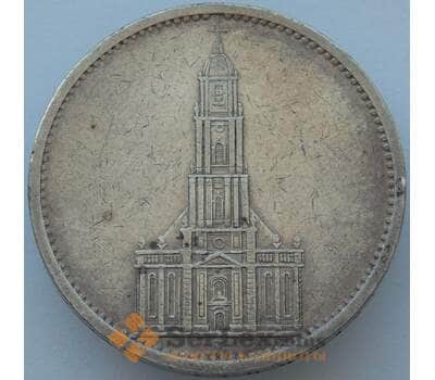 Монета Германия 5 марок (рейхсмарок) 1934 А КМ83 VF Серебро (J05.19) арт. 16783