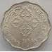 Монета Бутан 10 четрум 1975 КМ43 UNC (J05.19) арт. 15666