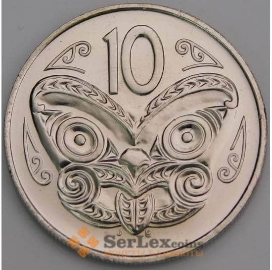 Новая Зеландия 10 центов 1983 КМ41 BU арт. 46499