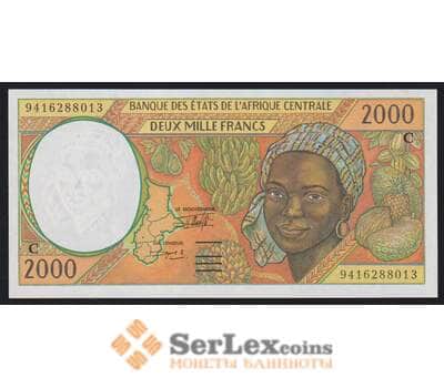 Конго 2000 франков 1994 Р103Сb UNC арт. 52802