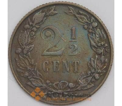 Нидерланды монета 2 1/2 цента 1903 КМ134 XF арт. 43376