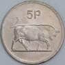 Ирландия 5 пенсов 1975 КМ22 UNC арт. 57432