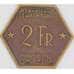 Бельгийское Конго 2 франка 1943 КМ25 VF арт. 54764