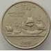 Монета США 25 центов 2000 P КМ309 aUNC Виргиния арт. 15423