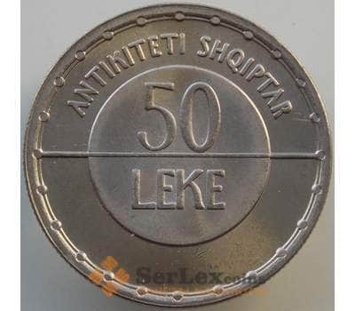 Монета Албания 50 лек 2003 КМ86 UNC из ролла арт. 13722