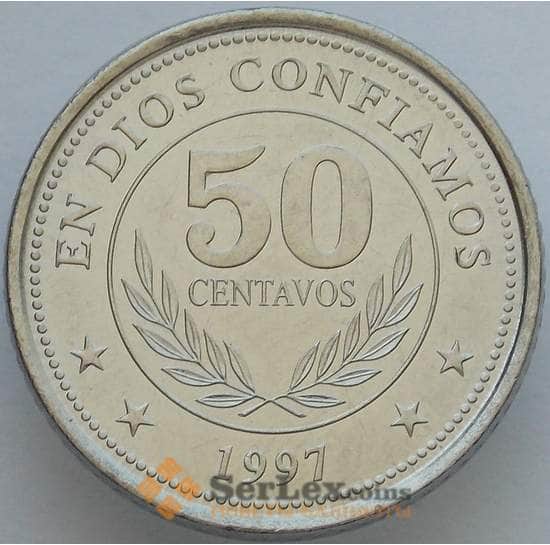 Никарагуа 50 сентаво 1997 КМ88 UNC (J05.19) арт. 16857