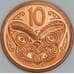 Новая Зеландия 10 центов 2014 КМ117а UNC арт. 56745