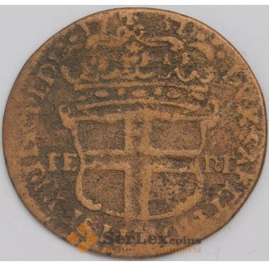 Италия Савойя монета 5 сольдо 1737 КМ18 VG арт. 43443 Италия Савойя монета 5 сольдо 1737 КМ18 VG арт. 43443