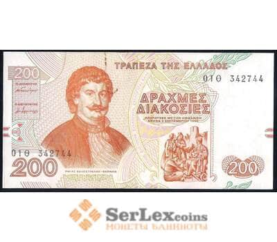 Банкнота Греция 200 драхм 1996 Р204 AU арт. 40429